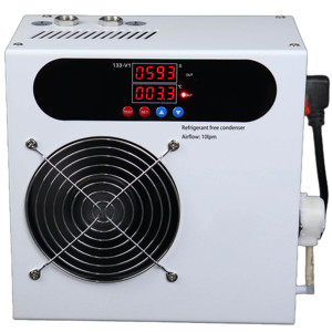 Déshumidificateur 10 lpm, <span class=keywords><strong>mini</strong></span>-refroidisseur de gaz de combustion <span class=keywords><strong>à</strong></span> chambre froide en acier inoxydable, condenseur de gaz <span class=keywords><strong>à</strong></span> réfrigération électronique Peltier CEMs - Product Image 3
