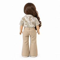 Vêtements de poupée personnalisés de 10 cm, vente en gros, OEM/ODM pour tenues de poupées BJD en coton