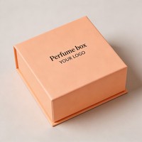 Boîte cadeau de luxe rigide et recyclable pour parfum, avec logo personnalisé, pour flacon de parfum en verre de 50 ml et 100 ml avec mousse EVA