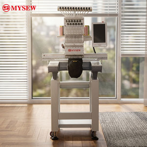 Máquina de Bordar Computarizada de Una Cabeza de Grado Comercial, Nueva, con Motor de 1200 RPM, Suministro Directo de Fábrica y Garantía - Product Image 1