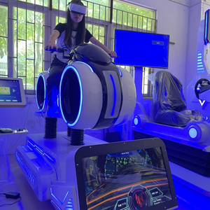 Hợp thời trang VR xe máy VR Xe đua mô phỏng 3 doof thực tế ảo máy tự động skyfun Nhà máy cung cấp thiết bị - Product Image 1
