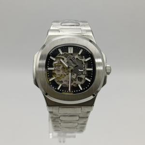 Montre mécanique classique pour homme de 40 mm avec mouvement NH70, logo personnalisé, couronne résistante à l'eau - Product Image 1