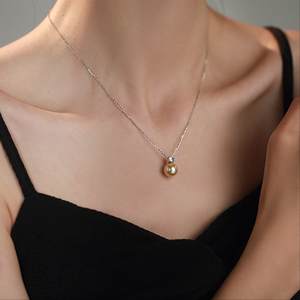 Set di Collana e Orecchini da Donna in Argento Sterling con Perle Imitate, Stile Principessa <span class=keywords><strong>Diana</strong></span>, per Regalo di Nozze o Festa - Product Image 6