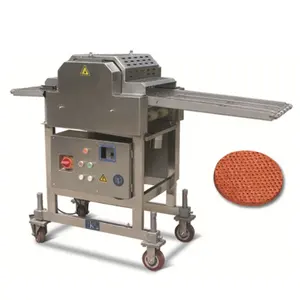 Et işleme fabrikası YHJ600 için hamburger cuber perforator