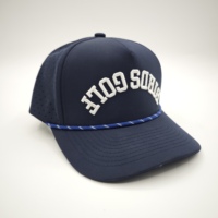 Gorra Deportiva Unisex de 5 Paneles, Personalizada, Impermeable, con Logotipo Bordado, Perforaciones Cortadas a Láser, Diseño Dobby, Argyle, Leopardo y Puntos