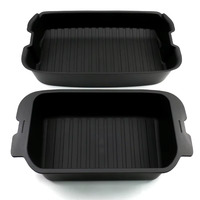 Tesla Model Y (Version Rafraîchie L) Luxe 6 places avec boîtes de rangement avant/arrière et organisateur de coffre inférieur en plastique