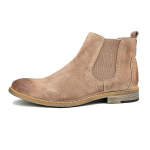 2019 nouveau designer italie hommes <span class=keywords><strong>noir</strong></span> décontracté bottes <span class=keywords><strong>chelsea</strong></span> en cuir fabricant de conception - Product Image 6