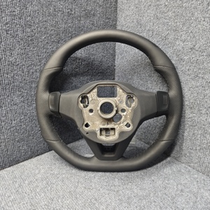 Volant en cuir pour Volkswagen <span class=keywords><strong>Golf</strong></span> 8 MK8 POLO <span class=keywords><strong>GOLF</strong></span> <span class=keywords><strong>7</strong></span> GTI R-line MK7 MK6 Passat GTS GTD <span class=keywords><strong>GTE</strong></span> GLI GTI Volant de voiture <span class=keywords><strong>VW</strong></span> - Product Image 4
