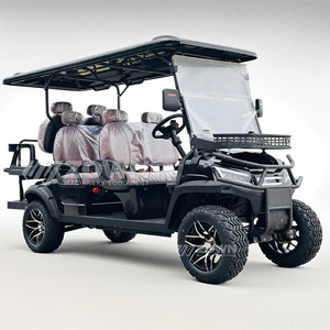 Carrito de Golf Eléctrico Potente de 4 Plazas 2026, Batería de Litio de 72V, Tracción en las 4 Ruedas, Estructura Todoterreno Estable, para Campos de Golf y Resorts - Product Image 5