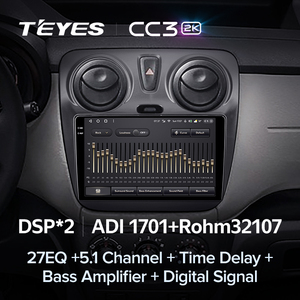 Teyes CC3 2K xe DVD Player cho Renault dokker 2012 - 2020 9 inch Navigation xe DVD Player - Product Image 6