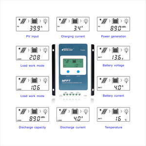 Epever Tracer ตัวควบคุมการชาร์จพลังงานแสงอาทิตย์60V พร้อมจอแสดงผล LCD Tracer1206AN 10A MPPT - Product Image 5
