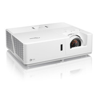 Projecteur laser Optoma EL700K compact, portable, décodage 4K, 7000 lumens, compatible 3D pour cinéma maison, église, camping, entreprise