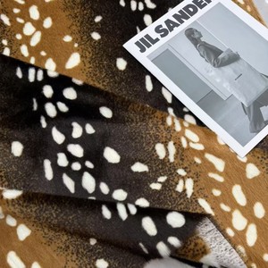Tissu en fausse fourrure imprimé animal (cheval, zèbre, vache, léopard, Bambi) pour chaussures, vêtements, sacs et canapés - Product Image 3