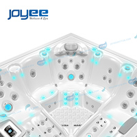 Jacuzzi de Hidromasaje JOYEE, Fabricante de Spas, OEM China, Superventas, Mejor Diseño, Mejor Calidad, Hidroterapia para Jardín Exterior