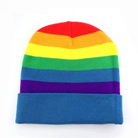 Gorro de Punto Jacquard con Bordado 3D, 100% Acrílico, a Rayas, con Botones, para Exteriores, Personalizado, Estilo Hip-Hop, para Hombre, Estilo Rasta