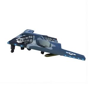 Avión de Juguete RC con Luces LED para Niños, Modelo Eléctrico Económico con Control Remoto de 2 Canales, Evitación de Obstáculos, Baterías y Giro de 360° - Product Image 1