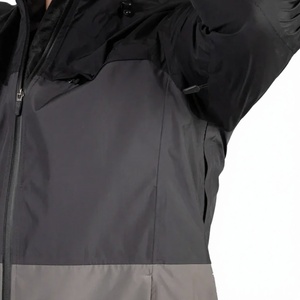 Chaqueta Impermeable con Capucha para Hombre, Cortavientos, Chaqueta para Lluvia, Ropa Deportiva para Exteriores, Personalizada OEM, Costuras Selladas, Revestimiento DWR Ligero - Product Image 5