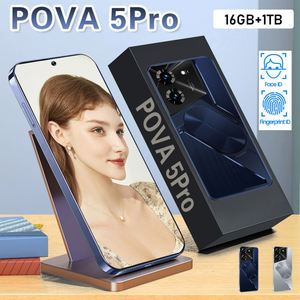 2024 Pova 5pro mô hình mới chơi game điện thoại thông minh 5g với màn hình thẳng siêu mỏng và chế độ chờ kép hai Sim - Product Image 4