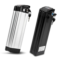 Batterie de vélo électrique Silver Fish 36V 48V 52V 13Ah 15Ah 20Ah Lithium-Ion pour moteur de scooter 500W 750W 1000W