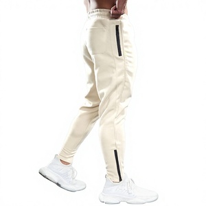 Wholesale 79% cotton, 14% Polyester, 7% Spandex Men's <b>Summer</b> Casual Athletic Outdoor Jogger <b>Pants</b> Ankle Zipper Design Long <b>Pants</b> - Product Image 1