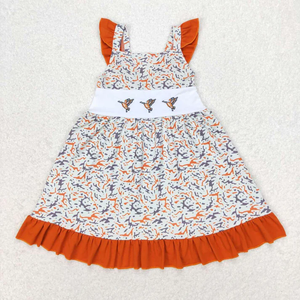 Vêtements d'été pour bébés garçons et filles, tenues d'été pour tout-petits, broderie de canard mallard, short à manches courtes, 2 pièces, vêtements de boutique pour enfants - Product Image 4