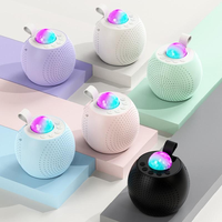 Machine de karaoké portable mini, Bluetooth 5.3, caisson de basses avec lumière d'ambiance ciel étoilé RGB, microphone, meilleur cadeau d'anniversaire pour les enfants