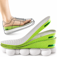 Semelles intérieures invisibles en EVA pour augmenter la taille, coussinets de chaussures doux et respirants, confort supplémentaire, unisexe
