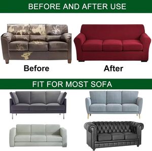 Funda Elástica Lavable para Sofá, <span class=keywords><strong>Fundas</strong></span> para Muebles, Cojín para Sala <span class=keywords><strong>de</strong></span> Estar, 2/3/4 Piezas - Product Image 6