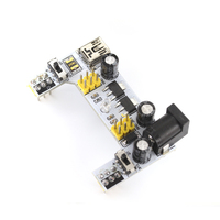 Module de platine de prototypage à 2 voies Module d'alimentation monophasé Compatible 5V/3.3V DC Régulateur de tension pour systèmes électriques monophasés