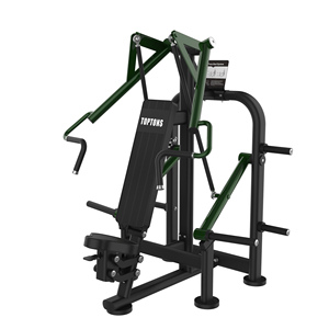 TOPTONS Super Septembre Haute Qualité Commerciale Inclinaison Poitrine Presse Gym Fitness Équipement Machine Plaque Chargée Poitrine Machine - Product Image 1
