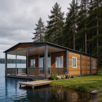 Casa Contenedor Expandible con Doble Ala Plegable Reforzada para Vivienda Residencial