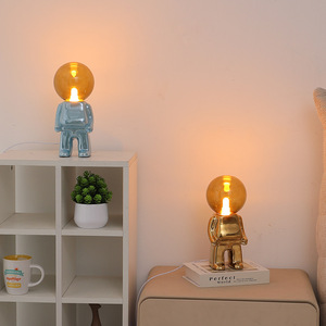 Astronaut <b>Lamp</b> E27 Led Desk <b>Lamp</b> For Bedroom <b>Study</b> Eye Caring <b>Table</b> <b>Lamp</b> - Product Image 4