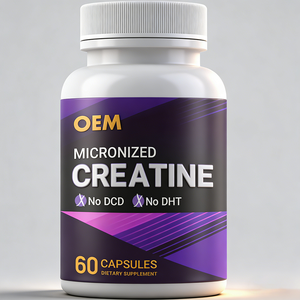 Cápsulas de Monohidrato de Creatina para Mujeres OEM/ODM, Sin DCD, Sin DHT, Suplemento de Creatina Micronizada de Alta Pureza para la Salud Ósea en la Menopausia - Product Image 1