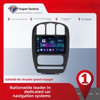 Lecteur DVD de voiture Android 2 Din Autoradio Câble Faisceau de câblage Kit tableau de bord Stéréo de voiture pour Chrysler Grand Voyager 2006-2012