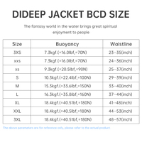 Chaqueta de Buceo BCD de Nailon Negro Personalizada de Alta Calidad, Control de Flotabilidad Ajustable (16-40.5 lb), Equipo de Buceo Profesional