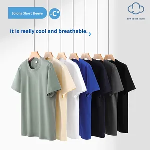 T-Shirt Décontracté Homme <span class=keywords><strong>Salona</strong></span> 2025 à Manches Courtes, Conception Indépendante Lourd, Respirant, Confortable et Polyvalent - Product Image 4