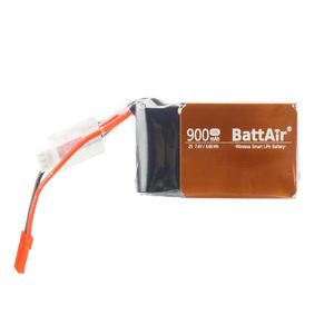 Batterie Lipo intelligente 7,4 V 2S 900 mAh 25C avec connecteur XT-60 pour voiture/avion RC, avec sac Lipo, échelle 1:10 - Product Image 1