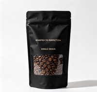 Sachet de café en plastique refermable de qualité alimentaire, compostable, biodégradable et respectueux de l'environnement
