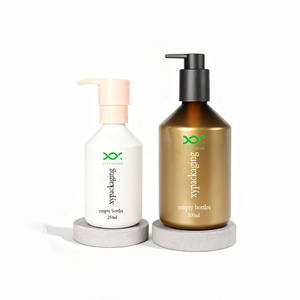 Xypackaging - Botellas de Plástico PET Marrón Vacías de 500 ml y 16 oz para Jabón de Manos, Loción Corporal, Envases al por Mayor - Product Image 1