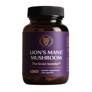 ผงแผงคอสิงโตออร์แกนิกสำหรับผู้ใหญ่อาหารเสริมแคปซูลแผงคอสิงโตเห็ดแผงคอสิงโตออร์แกนิกรสสีตามสั่ง - Product Image 1