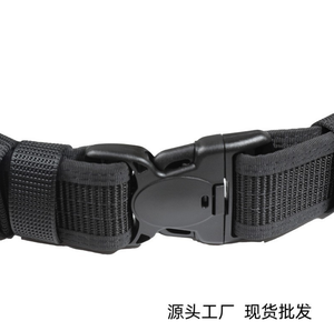 Cinturones Negros DF 096, Cinturones Negros y Blancos para Ceremonia, Cinturones de Servicio para Hombre, Accesorios de Uniforme de Seguridad para Hombre - Product Image 4