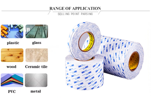 Benutzer definiertes gestanztes doppelseitiges Klebeband EVA-Band Dic Cut Shape Wasserdichtes VHB-Rückstands-Free <span class=keywords><strong>Tape</strong></span> - Product Image 3