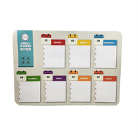 Hot New Dry Erase Lapboard Feuilles de tableau blanc magnétique doux avec bloc-notes magnétique imprimé être personnalisé
