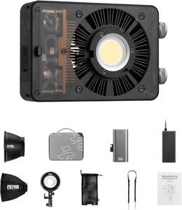 Luz de video LED ZHIYUN MOLUS X100, portátil 100W 2700K-6500K CRI 95 + TLCI 97 + con control de brillo de aplicación Bluetoot - Product Image 5