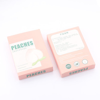 Boîte en papier personnalisée pour masques et patchs de collagène pour les yeux, emballage pour soins cosmétiques