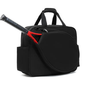 Mochila de Tenis de Nailon Acolchada de Lujo Personalizada, Color Blanco, con Logotipo Personalizado, para Gimnasio al Aire Libre, Raqueta de Pickleball, Bolsa para Raquetas Deportivas - Product Image 6