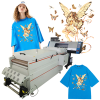Impresora multifunción de 4720 cabezales, Color blanco, L1800, sistema de limpieza automática, plóter DTF, para transferencia de calor en camisetas y zapatos