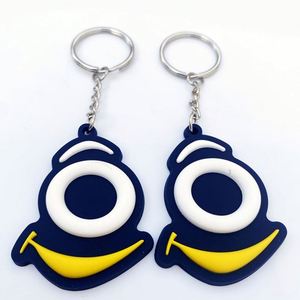 High Quality Custom Design Personalized 3D Soft PVC Keychain with Logo and Rubber Key Chain - Product Image 6