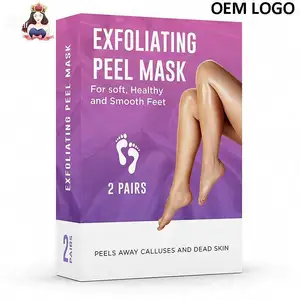 Discount 2021 Best Selling Care Feet Dry Skin Moisturizing Peeling Footmask Exfoliating Socks Foot Mask