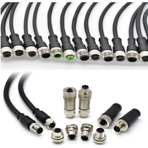 Adaptateur Ethernet industriel CAT5e M12 Code D avec connecteur RJ45 en laiton, étanche IP67, certifié CE ROHS - Product Image 5